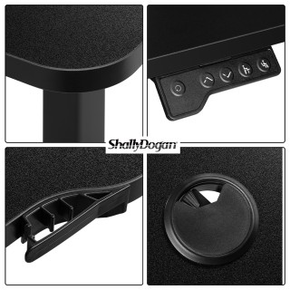 Shally Dogan  Ηλεκτρικό Ρυθμιζόμενο Γραφείο Ύψους 140x60x72-117cm Μ...