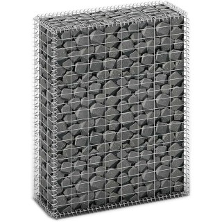 BAKAJI Γαλβανισμένο Συρματόπλεγμα Καλάθι 100x80x30cm για Κήπο 02001582