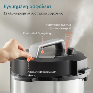 COSORI Πολυμάγειρας Υψηλής Απόδοσης CMC-CO601, 5.7L, Μαύρος CMC-CO6... COSORI Πολυμάγειρας Υψηλής Απόδοσης CMC-CO601, 5.7L, Μαύρος CMC-CO6...