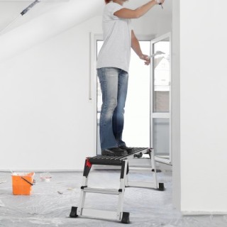 Πτυσσόμενη Πλατφόρμα Εργασίας VEVOR, 660 lbs, Αλουμινίου  ZDPTGDBKD...