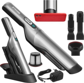 Xtrobb Σκουπάκι Αυτοκινήτου Στερεών με Ισχύ 100W Επαναφορτιζόμενο 1...