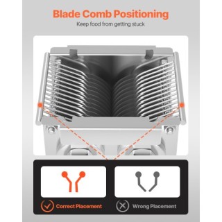 VEVOR Λεπίδα Κοπής Κρέατος 7mm Ανοξείδωτο Ατσάλι για SJY-DQ90 Κρεατ...