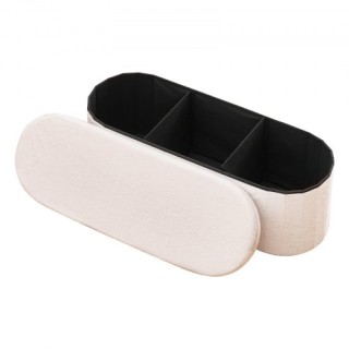 VEVOR Πτυσσόμενο Ωοειδές Ταπέτο Αποθήκευσης από Μπουκλέ Φλίς, Οθωμα... VEVOR Πτυσσόμενο Ωοειδές Ταπέτο Αποθήκευσης από Μπουκλέ Φλίς, Οθωμα...