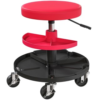 HOMCOM Σκαμπό Συνεργείου με Ρόδες 6 cm, Αντοχή έως 135 kg, Ρυθμιζόμ... HOMCOM Σκαμπό Συνεργείου με Ρόδες 6 cm, Αντοχή έως 135 kg, Ρυθμιζόμ...