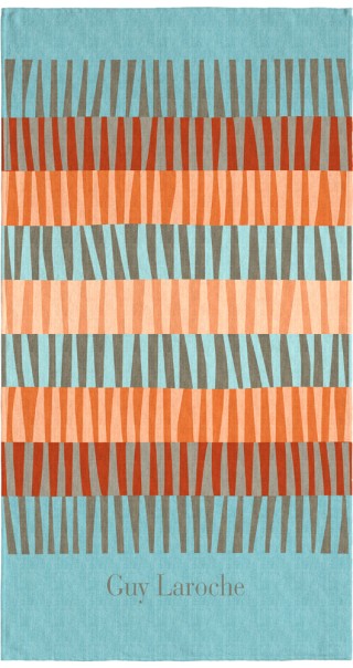 Guy Laroche Πετσέτα Θαλάσσης Velour Printed 2504/02 100x175- 113003...