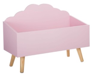 Atmosphera Διακοσμητικό ροζ δοχείο για παιχνίδια 127156A Atmosphera Διακοσμητικό ροζ δοχείο για παιχνίδια 127156A