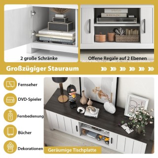 Costway Έπιπλο Τηλεόρασης με άφθονο αποθηκευτικό χώρο και μοντέρνο ... Costway Έπιπλο Τηλεόρασης με άφθονο αποθηκευτικό χώρο και μοντέρνο ...