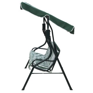 Galileo Κούνια κήπου 3 θέσεων με ανθρακούχα ατσάλινη δομή, σκίαστρο... Galileo Κούνια κήπου 3 θέσεων με ανθρακούχα ατσάλινη δομή, σκίαστρο...