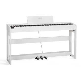 VEVOR 88 Πλήκτρα Πλήρους Βάρους Ψηφιακό Πιάνο με Στήριγμα & Πεντάλ,... VEVOR 88 Πλήκτρα Πλήρους Βάρους Ψηφιακό Πιάνο με Στήριγμα & Πεντάλ,...