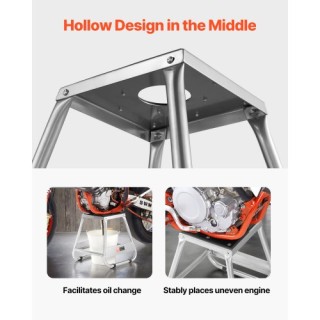 VEVOR Βάση Μοτοσυκλέτας 1100 lbs για Ανύψωση Moto MTCZCD1100LBPI521V0