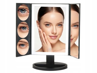 Verk Group Καθρέφτης Μακιγιάζ με LED Φωτισμό & Μεγέθυνση 3x 5x 10x ...