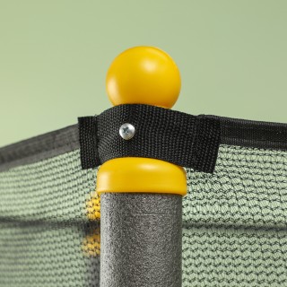 HOMCOM  Τραμπολίνο για Παιδιά Ø1.6x1.9 m με Δίχτυ Ασφαλείας και Επε...