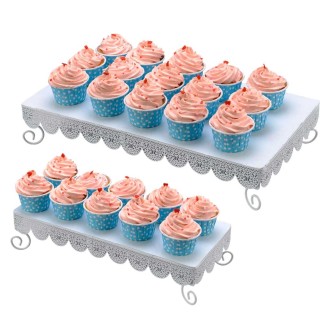 BAKAJI Σετ 2pz Βάση Σερβιρίσματος Γλυκών Cupcake Muffin Stand Βάση... BAKAJI Σετ 2pz Βάση Σερβιρίσματος Γλυκών Cupcake Muffin Stand Βάση...