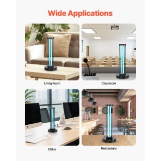 VEVOR Λάμπα Υπεριώδους Φωτός 36W με Οζονοκαθαριστή και Χρονοδιακόπτ... VEVOR Λάμπα Υπεριώδους Φωτός 36W με Οζονοκαθαριστή και Χρονοδιακόπτ...