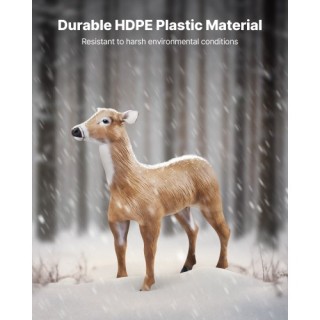 VEVOR Ρεαλιστικό Δόλωμα Ελαφιού για Κυνήγι με Πτυσσόμενα Πόδια - 1 ...