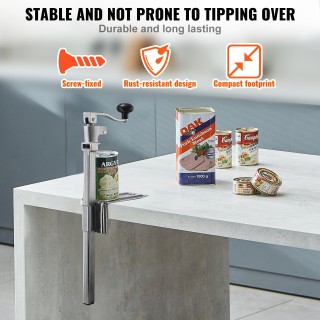 VEVOR Βαρέως Τύπου Χειροκίνητος Ανοιχτήρας Κονσερβών Επιτραπέζιου Τ... VEVOR Βαρέως Τύπου Χειροκίνητος Ανοιχτήρας Κονσερβών Επιτραπέζιου Τ...