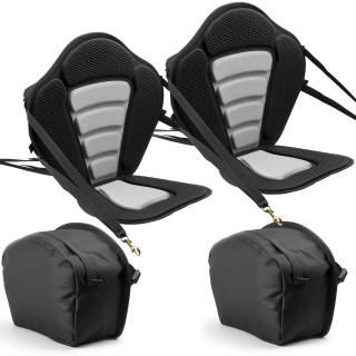 VEVOR Σετ 2 Καθισμάτων Καγιάκ 12mm, Καθολική Θέση SUP με Πλάτη & Ρυ...