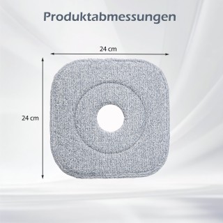 Costway Υψηλής Ποιότητας Κεφαλή Σφουγγαρίστρας Μικροϊνών 24,5 x 24,...