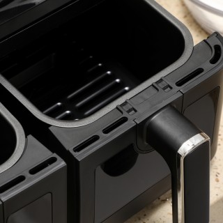 HOMCOM Φριτέζα Αέρος με 2 Ανεξάρτητα Καλάθια και 8 Μενού από Ατσάλι... HOMCOM Φριτέζα Αέρος με 2 Ανεξάρτητα Καλάθια και 8 Μενού από Ατσάλι...