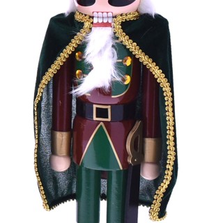 BAKAJI Χριστουγεννιάτικος Ξύλινος Καρυοθραύστης Ύψους 106 εκ Διακοσ...