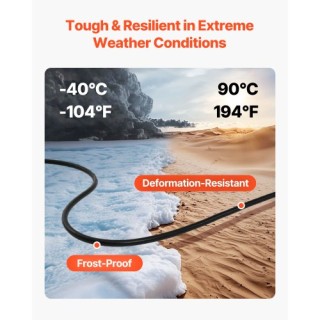 VEVOR Καλώδιο Προέκτασης Ισχύος 25 FT 6AWG Χαλκού BXSDYXSOOWDLNPKFF... VEVOR Καλώδιο Προέκτασης Ισχύος 25 FT 6AWG Χαλκού BXSDYXSOOWDLNPKFF...