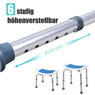 Costway Ρυθμιζόμενο και Αντιολισθητικό Καθισματάκι Μπάνιου έως 150k...