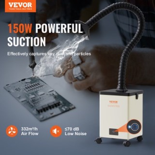 VEVOR 150W Απορροφητήρας Καπνού Κολλήσεων 3 Σταδίων 332 m³/h Ισχυρή... VEVOR 150W Απορροφητήρας Καπνού Κολλήσεων 3 Σταδίων 332 m³/h Ισχυρή...