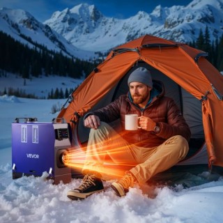 VEVOR Φορητός Πετρελαιοθερμαντήρας 8KW, 12V/24V με Τηλεχειριστήριο ...