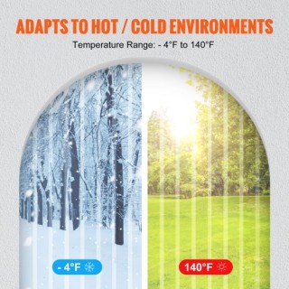 VEVOR Πόρτα PVC 82 x 8 Ρολό Ψυγείου Διάφανη Πλαστική Κουρτίνα JZPV... VEVOR Πόρτα PVC 82 x 8 Ρολό Ψυγείου Διάφανη Πλαστική Κουρτίνα JZPV...