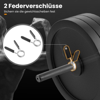 Costway Ανθεκτική Εξάγωνη Μπάρα Άρσης έως 226 kg Μαύρη SP37910BK Costway Ανθεκτική Εξάγωνη Μπάρα Άρσης έως 226 kg Μαύρη SP37910BK