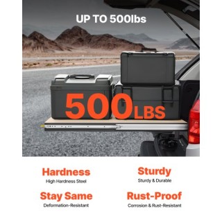 VEVOR Συρόμενοι Οδηγοί Συρταριών 18-60 εκ. με Απαλό Κλείσιμο και Πλ...