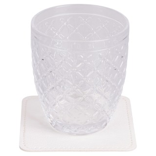 Villa dEste Home Σετ 6 Διπλής Όψεως Σουβέρ από PVC 10x10 cm Horeca ...