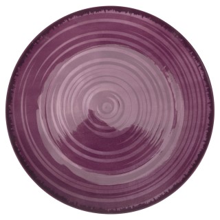 Villa DEste Σετ 6τμχ Ρηχό πιάτο από πορσελάνη Baita Purple 5922831 Villa DEste Σετ 6τμχ Ρηχό πιάτο από πορσελάνη Baita Purple 5922831