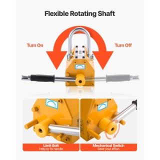 VEVOR Μόνιμος Μαγνητικός Ανυψωτήρας 600 kg, Βαρέως Τύπου N42 Νεοδυμ... VEVOR Μόνιμος Μαγνητικός Ανυψωτήρας 600 kg, Βαρέως Τύπου N42 Νεοδυμ...