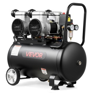VEVOR Αεροσυμπιεστής 50L 3KW Άνευ Λαδιού με Ροδάκια, 255 L/min, 6.2... VEVOR Αεροσυμπιεστής 50L 3KW Άνευ Λαδιού με Ροδάκια, 255 L/min, 6.2...