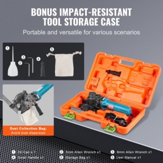 VEVOR  Ηλεκτρικός Κοπτήρας Οπλισμού 1100W έως 40mm DDGJQGJ1100WROSKSV2