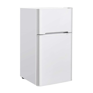 Costway Μίνι Ψυγείο 90L με Ξεχωριστή Κατάψυξη 48,5 x 49,5 x 86 cm Λ...