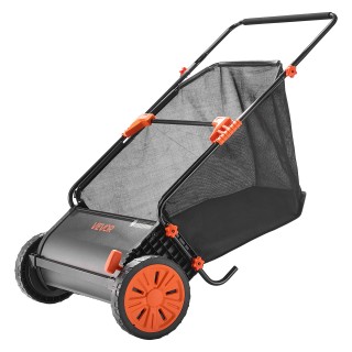 VEVOR Χειροκίνητος Σαρωτής Κήπου 66 εκ. με Σάκο Συλλογής 7 κυβ. ποδ...