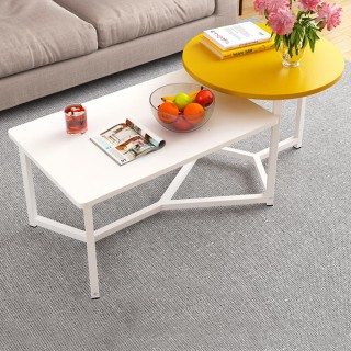 Shally Dogan Χαμηλό Τραπέζι Καφέ με 2 Ράφια Σχεδιασμού Πολυτελείας... Shally Dogan Χαμηλό Τραπέζι Καφέ με 2 Ράφια Σχεδιασμού Πολυτελείας...