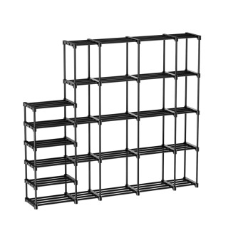 Μεταλλική  Κρεμάστρα Ρυθμιζόμενη  Keeper 6.0 80 x 150 x 30cm - Μαύρ...