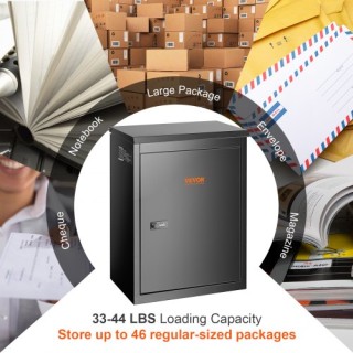 Κουτί Παράδοσης Δεμάτων VEVOR με Κωδικό Κλείδωμα, Αντικλεπτικό, Αδι...