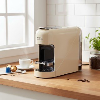 Kooper Μηχανή καφέ εσπρέσο με κάψουλες ιβουάρ 1400 W Consuelo Koope...