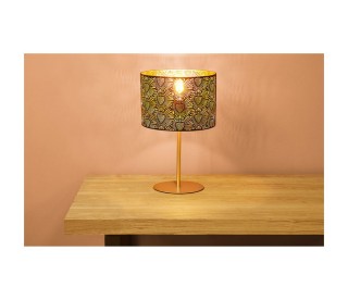 Ostaria Λάμπα Μεταλλική Corazon Μαύρη και Χρυσή -36164 Ostaria Λάμπα Μεταλλική Corazon Μαύρη και Χρυσή -36164