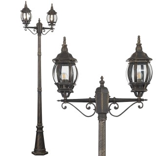 BAKAJI Κλασικό Βικτωριανό Φανάρι Κήπου με 2 Φανάρια από Αλουμίνιο ... BAKAJI Κλασικό Βικτωριανό Φανάρι Κήπου με 2 Φανάρια από Αλουμίνιο ...