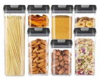 Verk Group Σετ Δοχείων Τροφίμων 7 Τεμαχίων 5907451372890 Verk Group Σετ Δοχείων Τροφίμων 7 Τεμαχίων 5907451372890