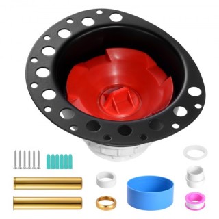 VEVOR Σετ Αποχέτευσης Ελεύθερης Μπανιέρας με Προσαρμογέα PVC για Εγ...