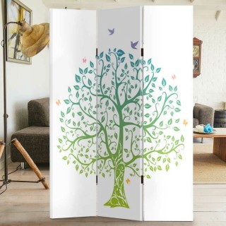 BAKAJI Παραβάν 3 Πάνελ με Εκτύπωση Μπρος-Πίσω Δέντρο της Ζωής Διαχ... BAKAJI Παραβάν 3 Πάνελ με Εκτύπωση Μπρος-Πίσω Δέντρο της Ζωής Διαχ...