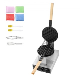 VEVOR  Μηχανή Παρασκευής Φυσαλίδων Βάφλας 1400W Αντικολλητική SYQPH...