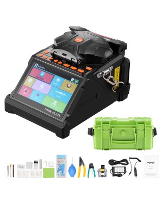 VEVOR Συγκολλητής Οπτικών Ινών με 6 Μοτέρ και 5 Οθόνη LCD GXRJJTJSC... VEVOR Συγκολλητής Οπτικών Ινών με 6 Μοτέρ και 5 Οθόνη LCD GXRJJTJSC...
