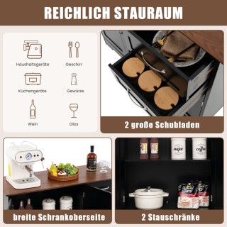 Costway Πλαϊνή Ντουλάπα με Πάγκο & Πόρτες & Συρτάρια & Ρυθμιζόμενα ... Costway Πλαϊνή Ντουλάπα με Πάγκο & Πόρτες & Συρτάρια & Ρυθμιζόμενα ...